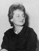 Black and White photograph of Betty Friedan, 1960